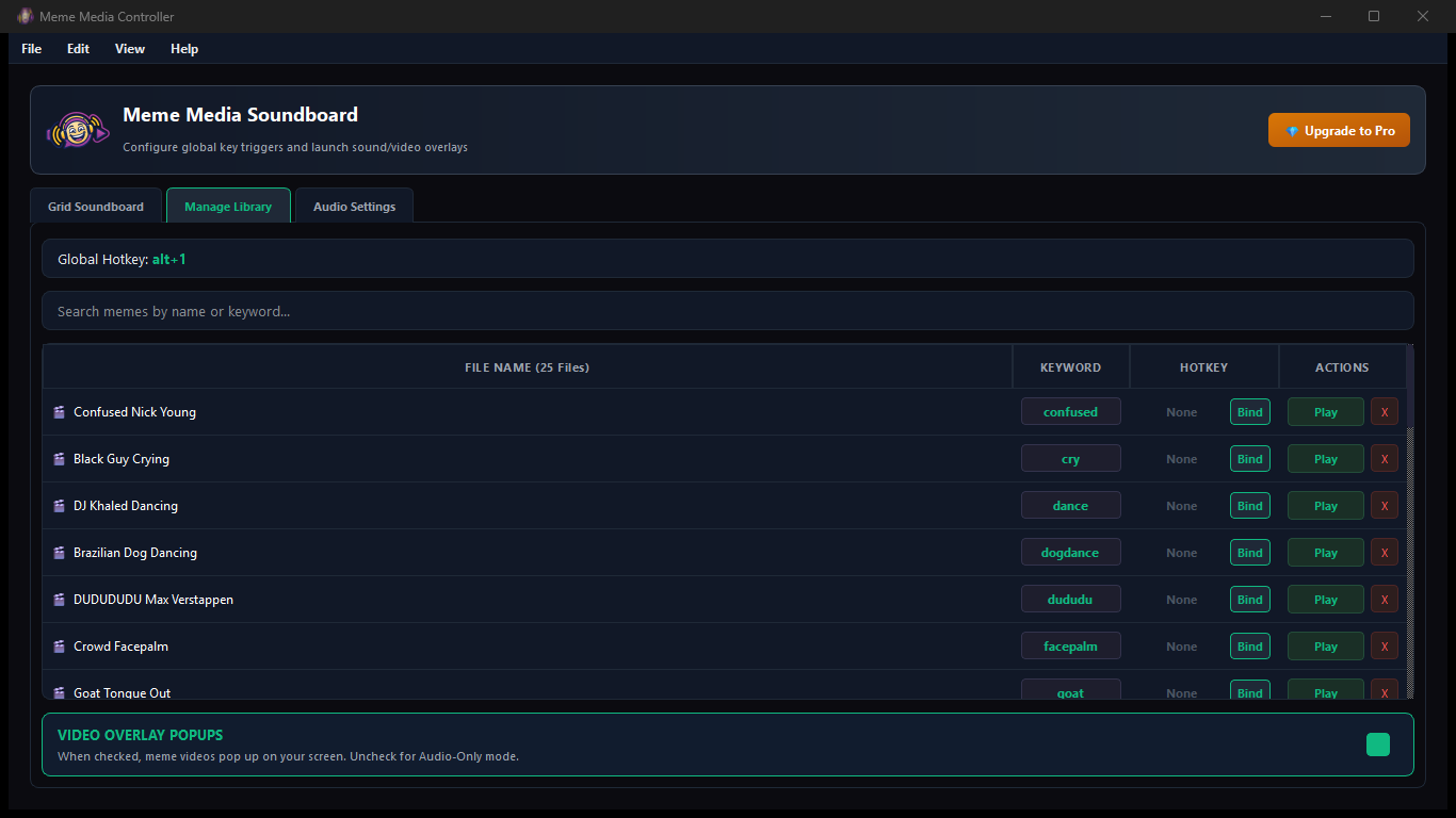 Meme Media Soundbox development interface